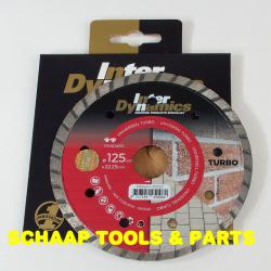 Diamant zaagblad universeel turbo standaard 125 x 22.23 mm | 316125